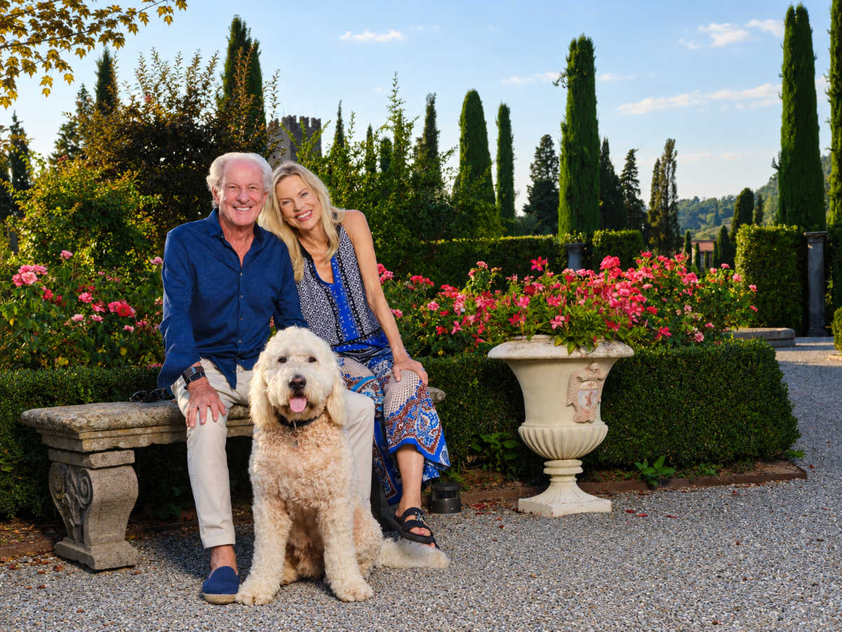 Nina Ruge und Wolfgang Reitzle bringen die Toskana nach Elbflorenz