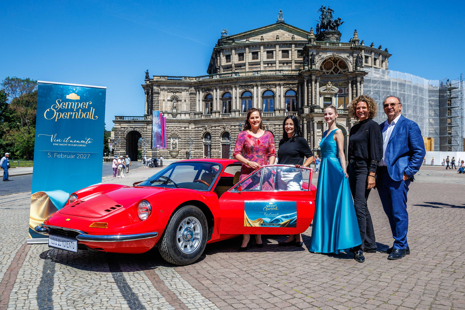 „Vivi il momento – Eine Nacht in Elbflorenz” Der SemperOpernball 2027 entführt nach Italien